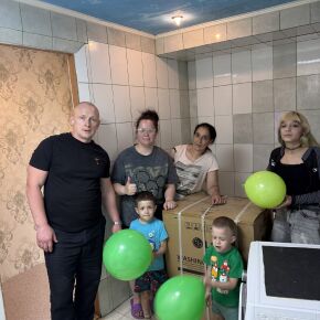 В отделении «Мать и дитя» доставлена новая бытовая техника
