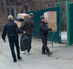 Новосибирская епархия продолжает проект «Накорми голодного»