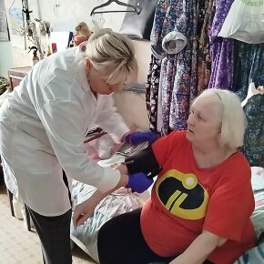 Медицинский обход в Епархиальном комплексном центре