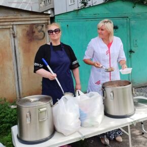 Продолжается благотворительная акция «Накорми голодного»