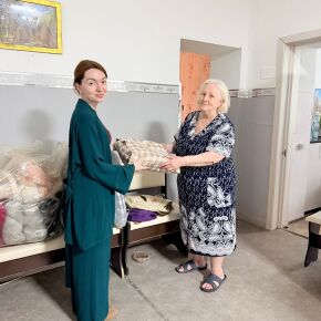 Добровольцы храма в честь иконы Пресвятой Богородицы «Неупиваемая Чаша» посетили Епархиальный кризисный центр